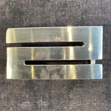 Silver Tone Belt Buckle