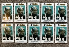 x10 1983 DONNIE SHELL Pittsburgh Steelers Coca Cola Kiwanis Police Lot