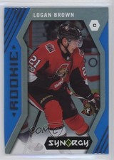 2017-18 Upper Deck Synergy Rookie Blue Tier 2 Rookie Logan Brown #71 lp3