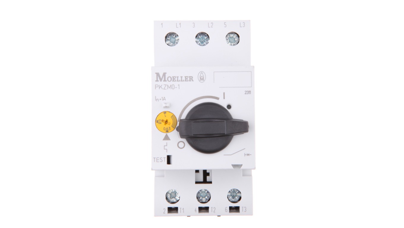 Motor Switch PKZM0-1 3P 0.25kW 0.63-1A 072734