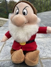 NWT Grumpy Disneyland Resort and Parks 10" Plush Snow White Dwarf Mini Beanbag