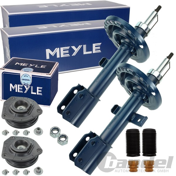 2X Meyle StossdÄMpfer Domlager+Protection KIT Vorne FüR Renault Kangoo Mercedes-image