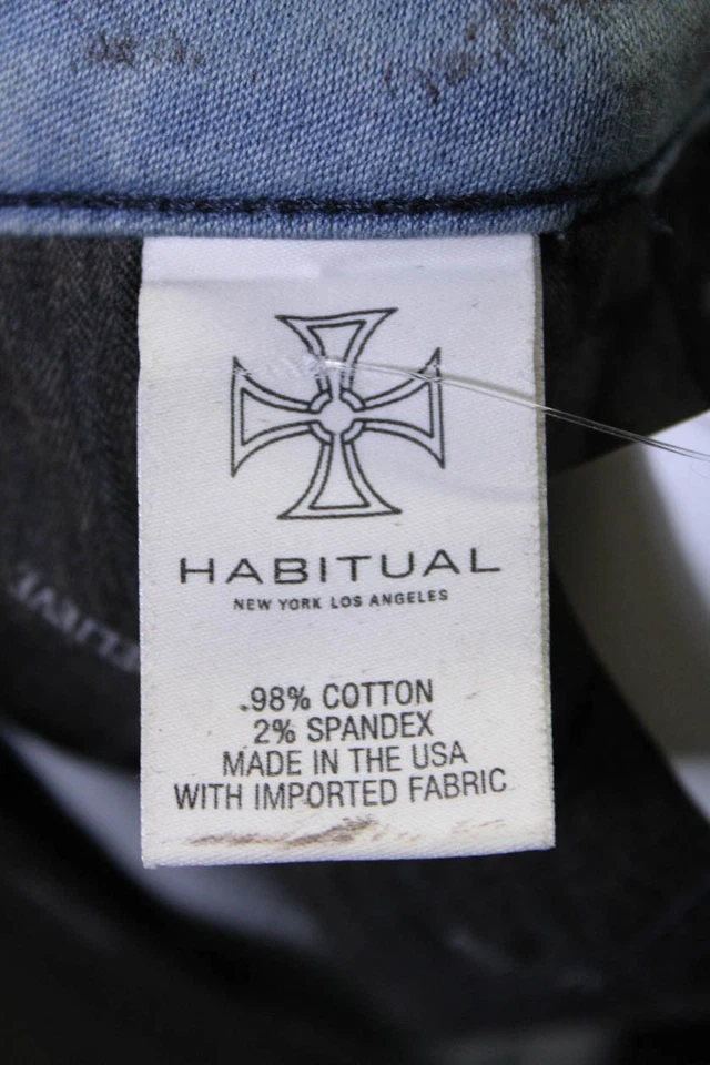 Habitual Women's Five Pockets Coated Skinny Denim Pant Brown Size 27 - Image 4 of 4