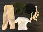 Vintage 12” Action Figure Lot Of 5 Clothing Pieces For G.I. Joe