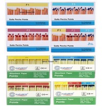Dental Endo Root Canal Gutta Percha Points/Absorbent Paper Points F1/F2/F3