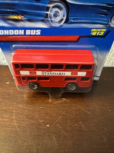 Mainline Hot Wheels 1998 London Bus Red Collector #613 - Imagen 8 de 9