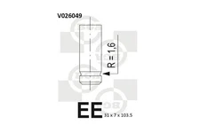 Bga Exhaust Valve For Daewoo Mercedes Ssangyong 124 C-class Clk E-class G-c