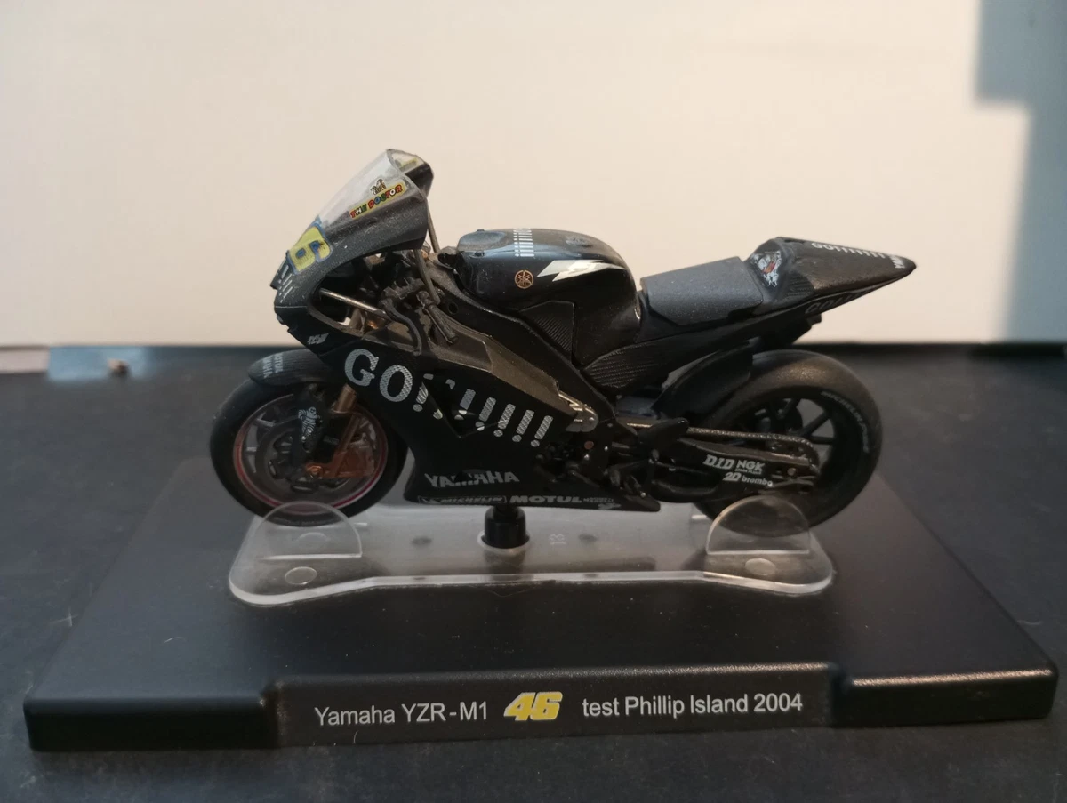 Maquette Moto Ducati/Yamaha 1/18 – Fabio Quartararo, Réservoir Métal, Fonctions Mobiles, Collection