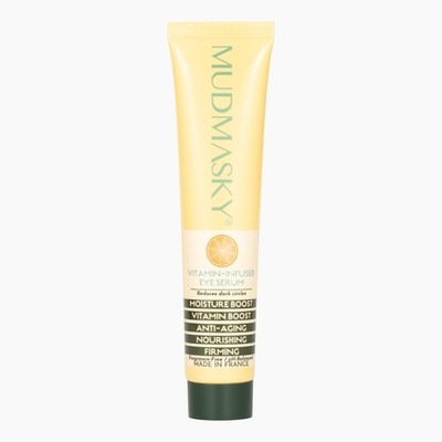 MUDMASKY Vitamin-Infused Eye Serum 1.0 FL. OZ. - MADE IN FRANCE - with Vitami...