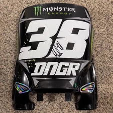 Monster Energy Haiden Deegan Signed Number Plate Exclusive Promo Dirt Bike Plate
