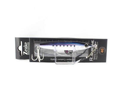 Leurre Métal Zeake R Sardine 40g 85mm - Couleur 009 - Pêche Mer (Trevally)