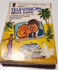 Vintage 1984 Hoyle Television Trivia Game Cards Series 2 TV