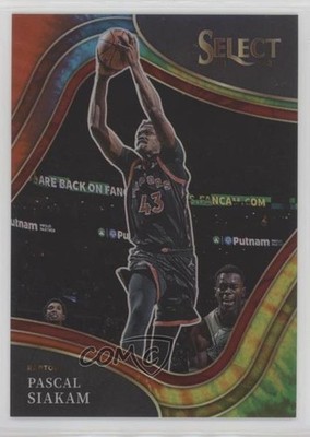2021-22 Panini Select Courtside Tie-Dye Prizm 14/25 Pascal Siakam #241 hs9