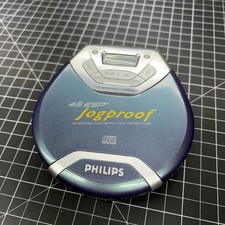 Philips Jog proof Portable CD Player 45 ESP 4 Tested Works 