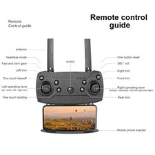 4K HD Camera Drone WiFi FPV RC Foldable Dual Camera with 4 Batteries 13