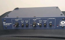 Symetrix 302 Dual Channel Microphone Preamplifier - Pre-Owned - No Power Cord