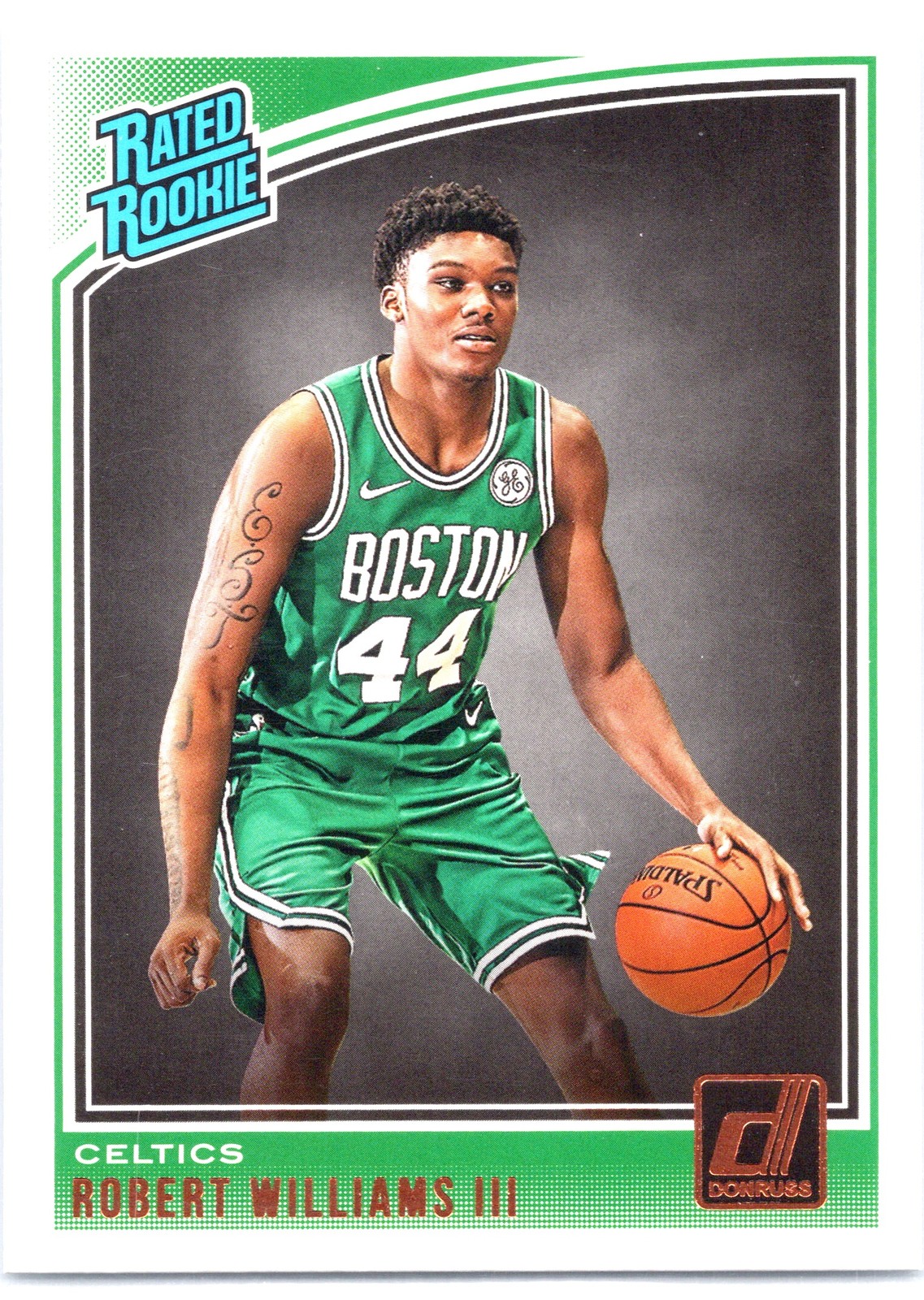 Robert Williams III 2018-19 Donruss Boston Celtics Rookie #167
