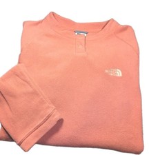 THE NORTH FACE-Orange Perform.Poly Fleece, Womens Cool Weather Pullover- M 