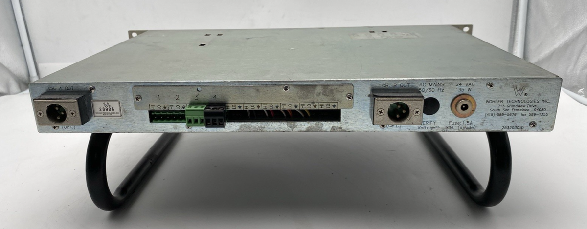 Wohler AMP-1A VTR+ Monitor Panel | eBay
