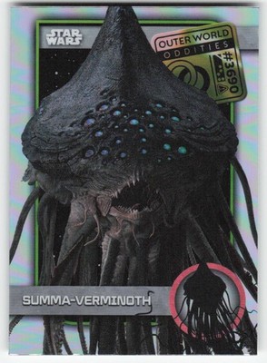 Summa-Verminoth 2025 Topps Chrome Star Wars Outer World Oddities #UO-21
