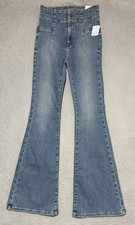 NEW Free People We The Free Jayde High Rise Flare Leg Jeans Size 27 x 32