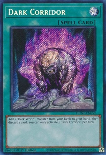 Dark Corridor - 1st Edition Duelist Nexus LP YuGiOh