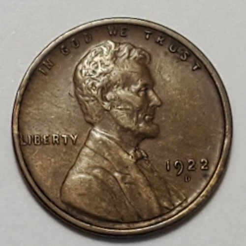 #2 Extremely Fine++ Low Mintage 1922 D Lincoln Wheat Cent