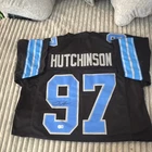 Hutchinson Detroit Lions Football Jersey Autographed Beckett BAS Original