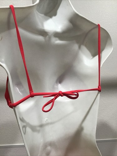 Eres Two Piece Bikini Malou Duni Red Brugnon Ties Side Nwt Size 36-38/xS - Picture 5 of 11
