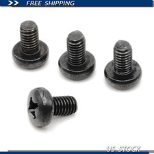 Stainless Steel Black Oxide License Plate Screws Audi Q5 4-pack