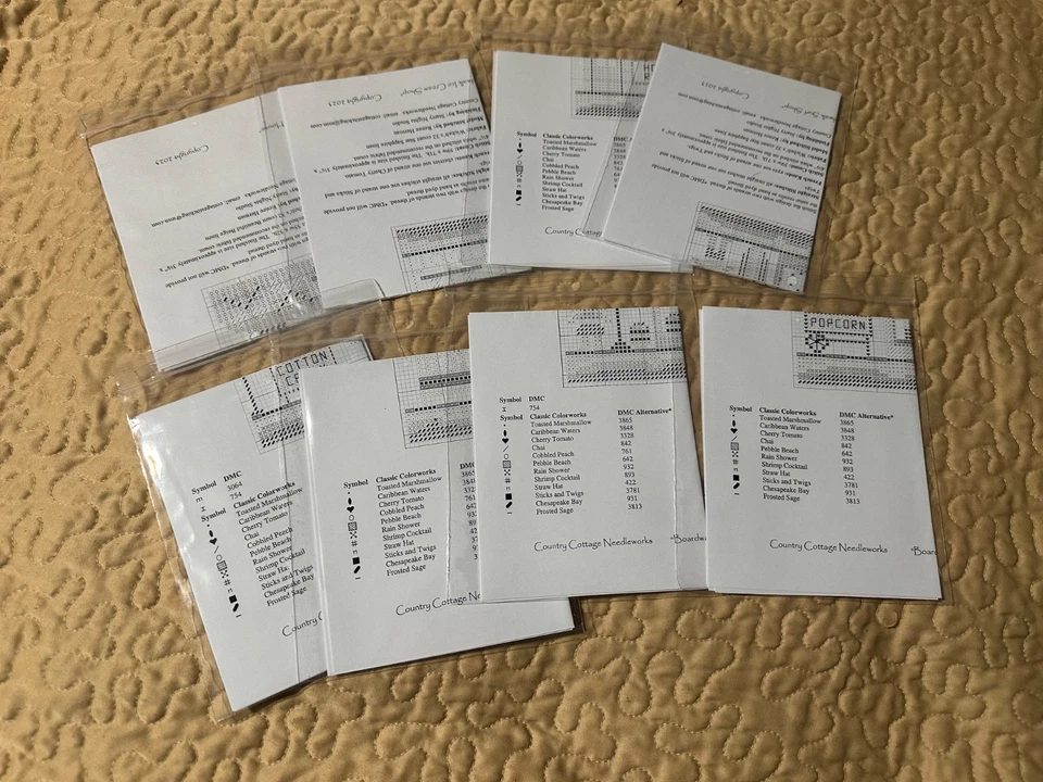 Beach Boardwalk - Country Cottage Needleworks Chart FULL SET of 7, New - Image 2 of 4