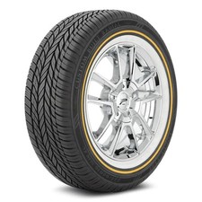 23545r18 Vogue Custom Built Radial Gold Stripe Tires Set Of 4