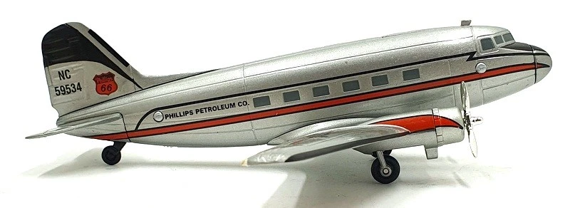 Spec Cast Aprox 30 cm envergadura 45009 - Douglas DC-3 Phillips 66 Foto 3 de 4