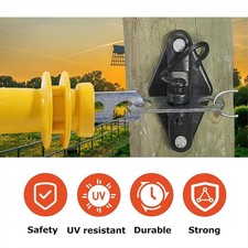 Poignée de portail de clôture électrique avec ressort de remplacement,