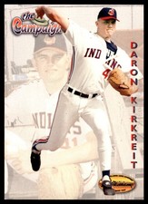 Daron Kirkreit 1994 Ted Williams #126 Indians MLB READ FREE SHIP AutographDen