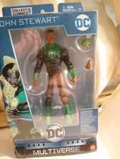 DC Multiverse - John Stewart Green Lantern - 6 Figure - C&C Ninja Batman BAF