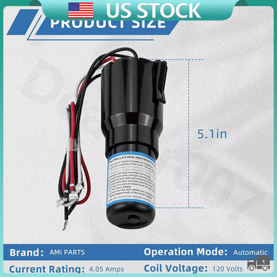 3-in-1 Start Hard Start Kit Refrigerator Freezer Relay Capacitor Overload RCO810