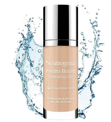 Neutrogena Hydro Boost Hydrating Tint Liquid Makeup Foundation Natural Ivory 20