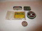 5 Vintage Small Tins