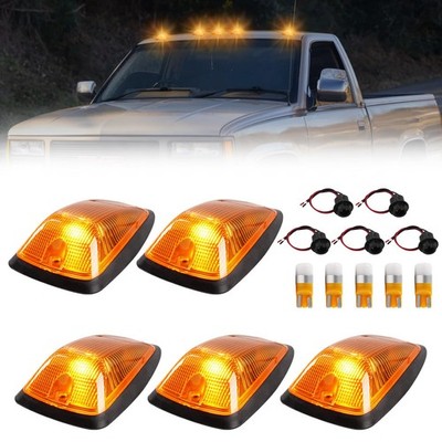 LED Cab Roof Marker Lights for 1988-2002 GMC/Chevy C/K1500 2500 3500 Pickup T...