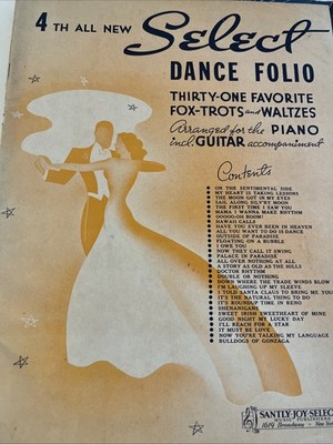 4th All New Select Dance Folio Saintly Joy Selection