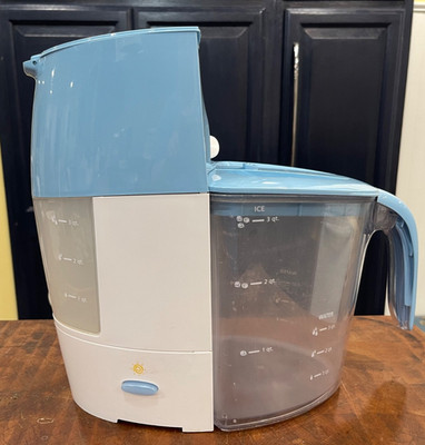 Mr. Coffee Tea Iced Maker Sweet 3 Quart w/ Pitcher TM50 Blue ~WORKS GREAT~