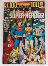 DC 100 PAGE SUPER SPECTACULAR #6 WORLD'S GREATEST SUPER-HEROES Neal Adam's cover