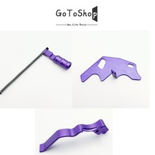 3 Pcs Combo kits for Ruger 10/22 Handle Auto Release Extended Magazine Purple