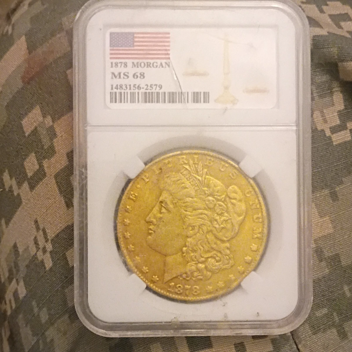 未開封ケース入り　アメリカ硬貨　6種類　モルガン　1878 s WHITMAN MS 68 Morgan Dollars 1878-1921 for sale | eBay
