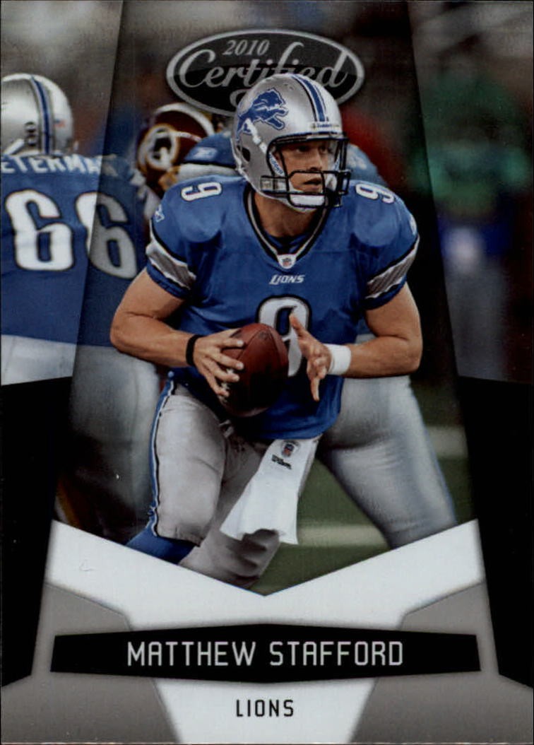 2010 Certified #49 Matthew Stafford - FB