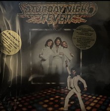 Bee Gees Vinyl Double LP Saturday Night Fever Disco 1970s