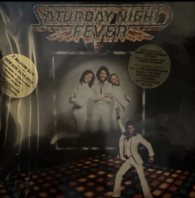 Bee Gees Vinyl Double LP Saturday Night Fever Disco 1970s