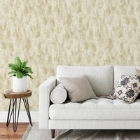 Vinyl Tapete Realistische Venezianische Beton Gold / Creme Beige Grandeco A75801