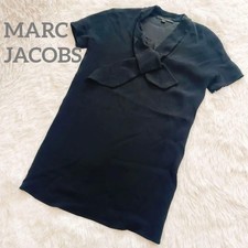 Marc Jacobs Silk S/S Bow Dress Black Silk Lining Size 0